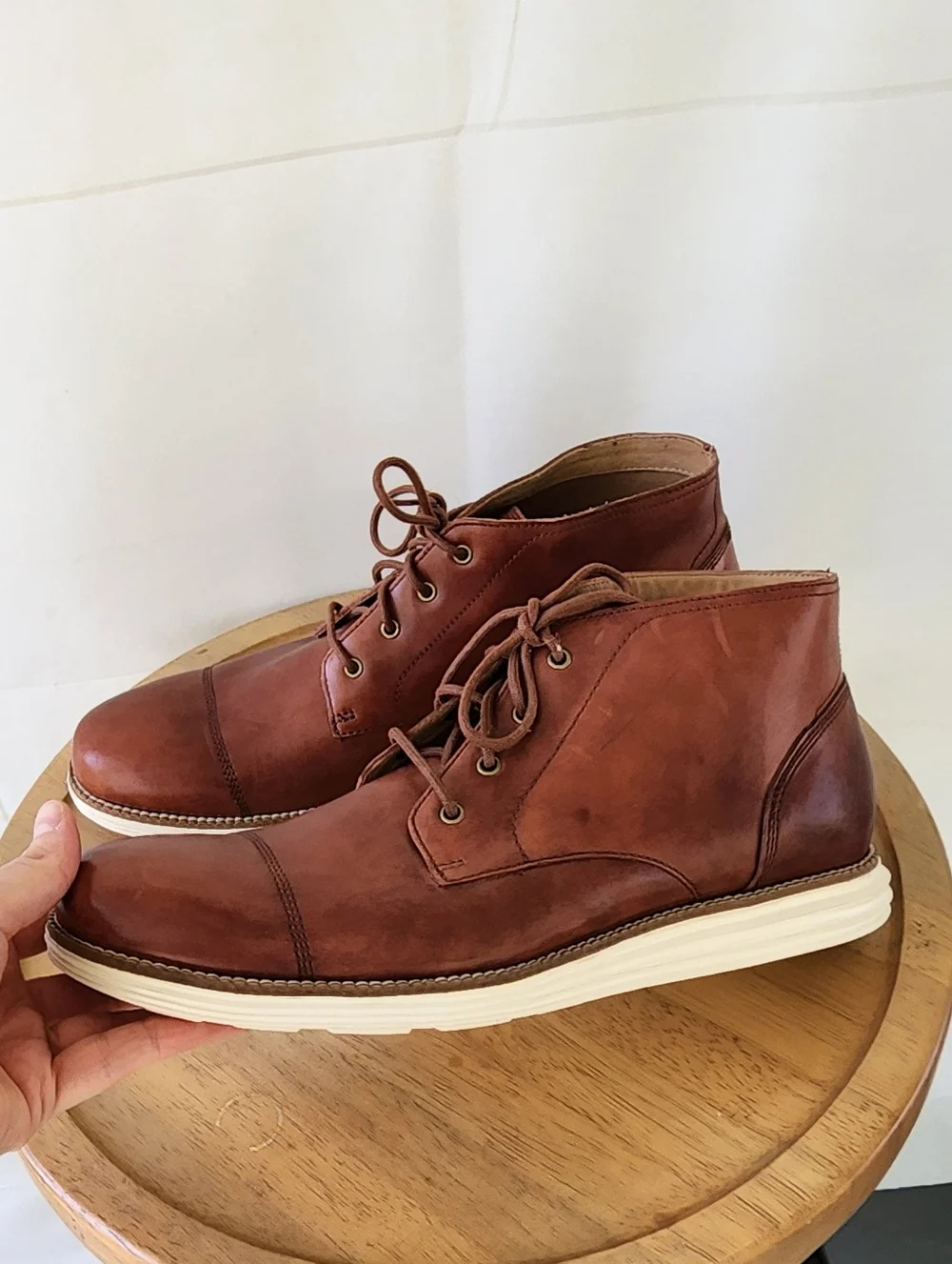 Cole Haan Men's Leather Chukka Boots